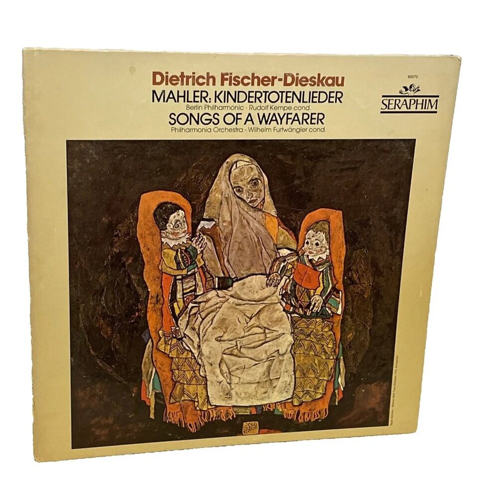 Mahler: Songs of a Wayfarer & Kindertotenlieder (Vinyl) Seraphim 60272 VG+ LP
